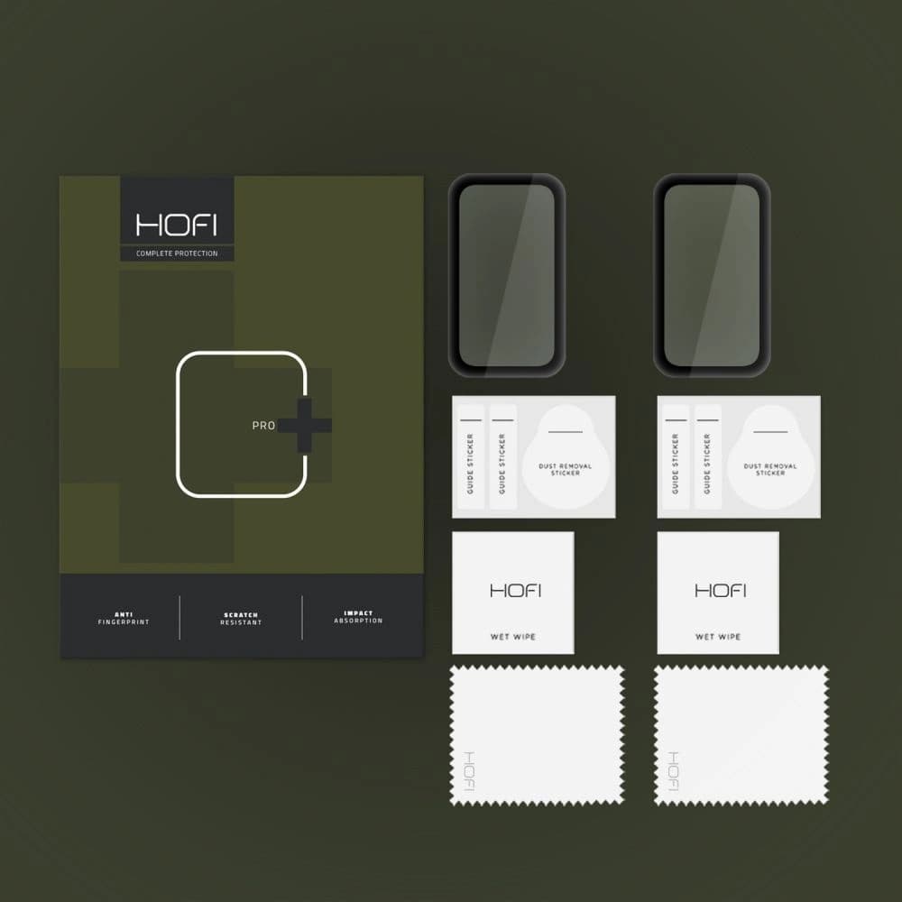Hofi Hybrid Pro+ Xiaomi Smart Band 8 Active Black [2 PACK] - 2