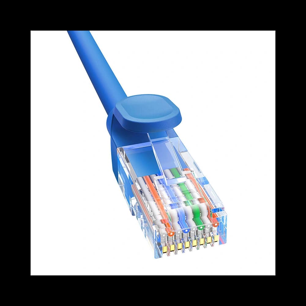 Baseus Ethernet RJ45 Cat.6 1000Mbps network cable 0.5m (blue) - 7