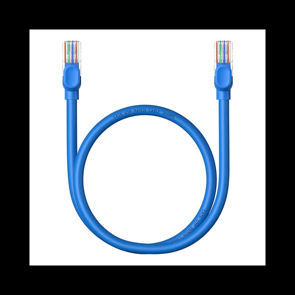 Baseus Ethernet RJ45 Cat.6 1000Mbps network cable 0.5m (blue) - 8