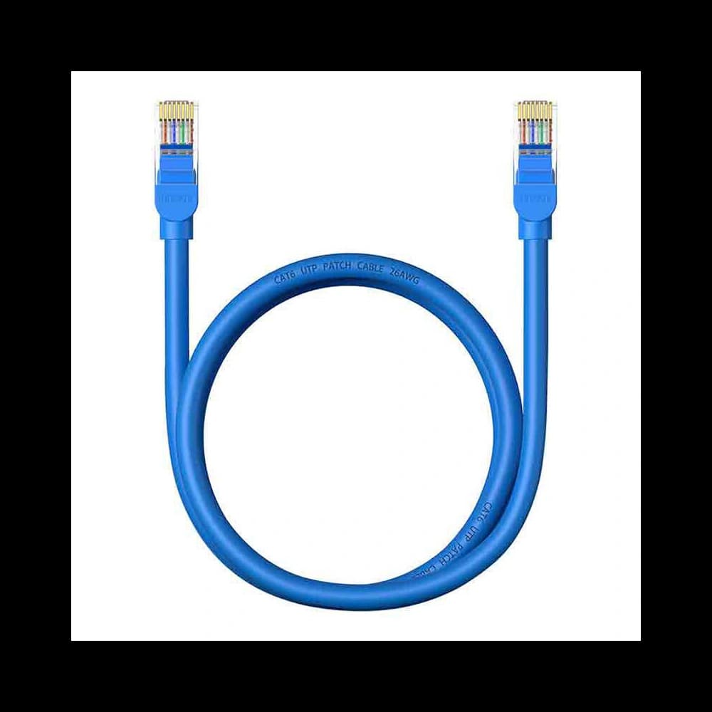 Baseus Ethernet RJ45 Cat.6 1000Mbps network cable 1m (blue) - 2