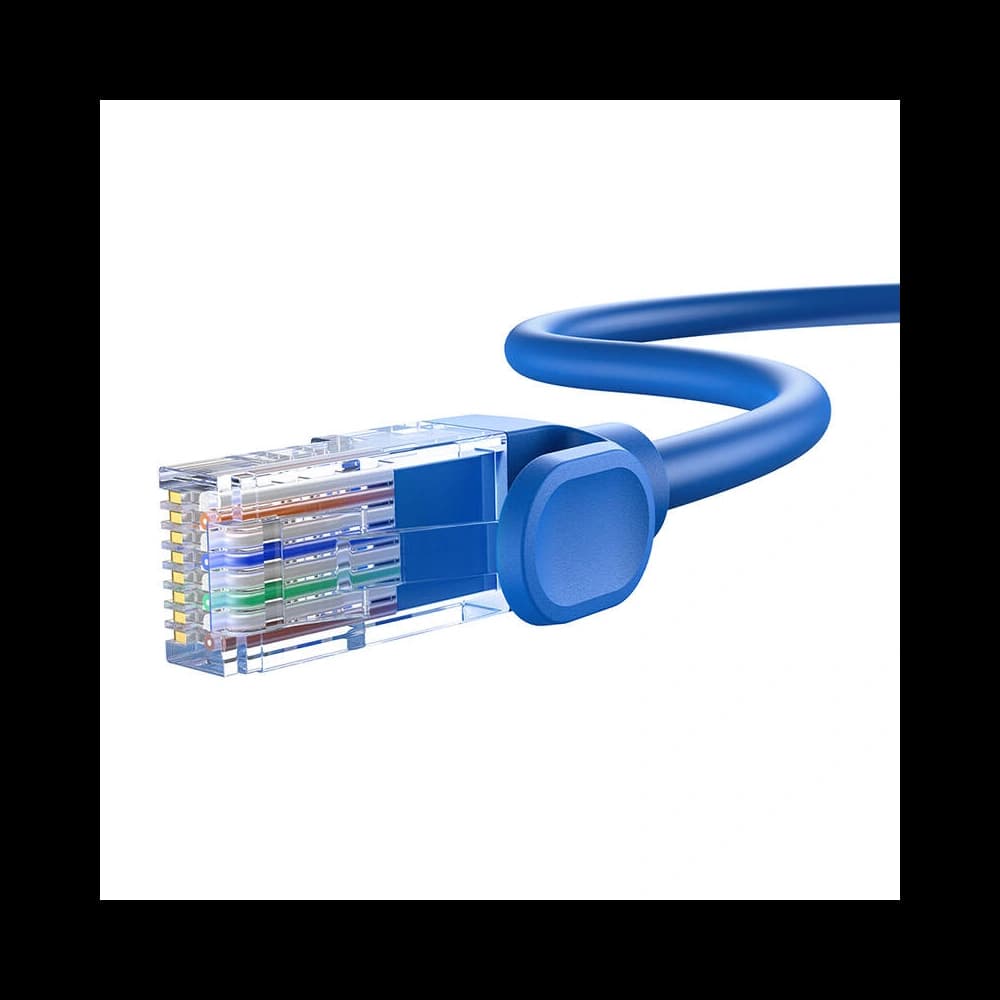Baseus Ethernet RJ45 Cat.6 1000Mbps network cable 3m (blue) - 5