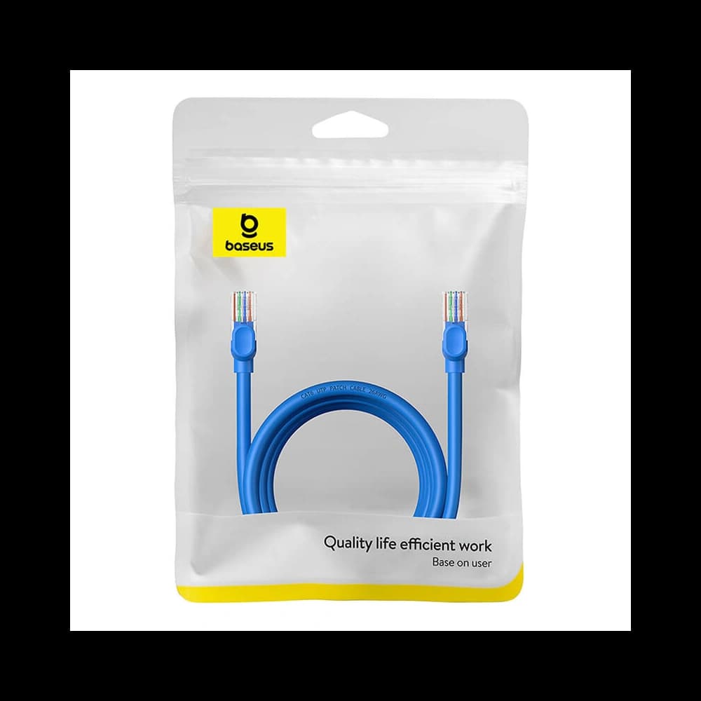 Baseus Ethernet RJ45 Cat.6 1000Mbps network cable 3m (blue) - 9