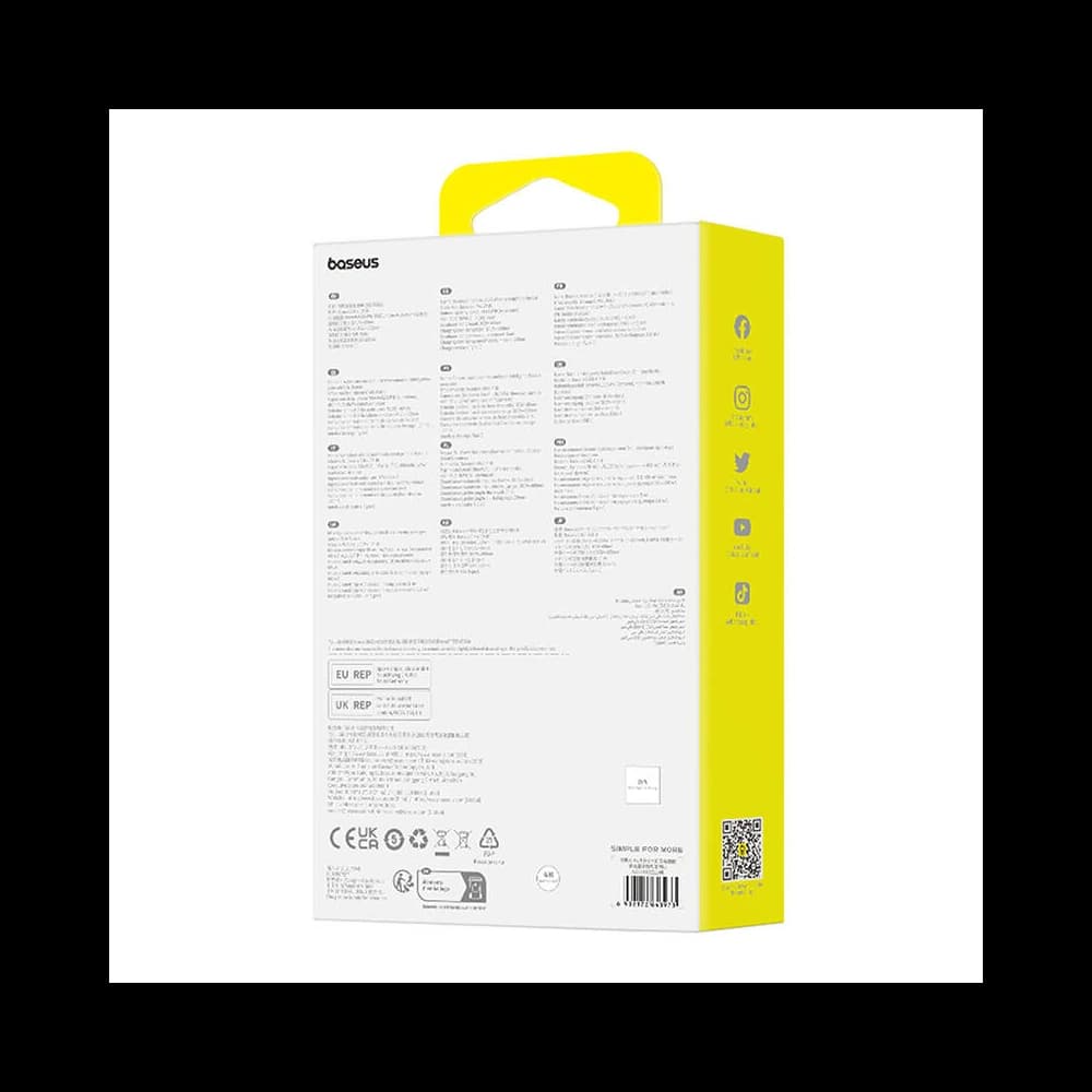 Baseus CM10 BT 5.3 wireless earphone (white) - 9