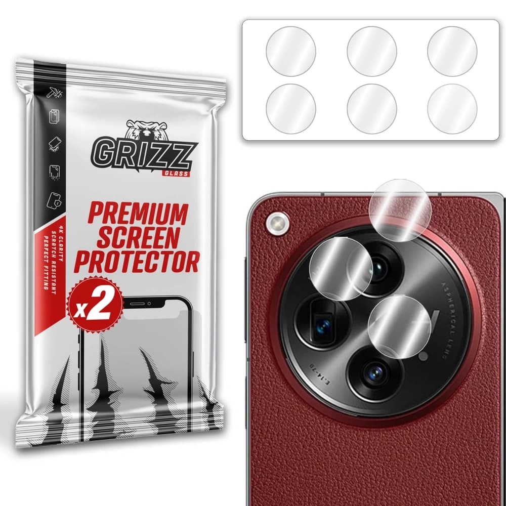 Glas für die Kamera GrizzGlass HybridGlass für Oppo Find N3 - 1