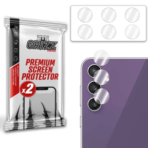 Glas für die Kamera GrizzGlass HybridGlass für Samsung Galaxy S23 FE