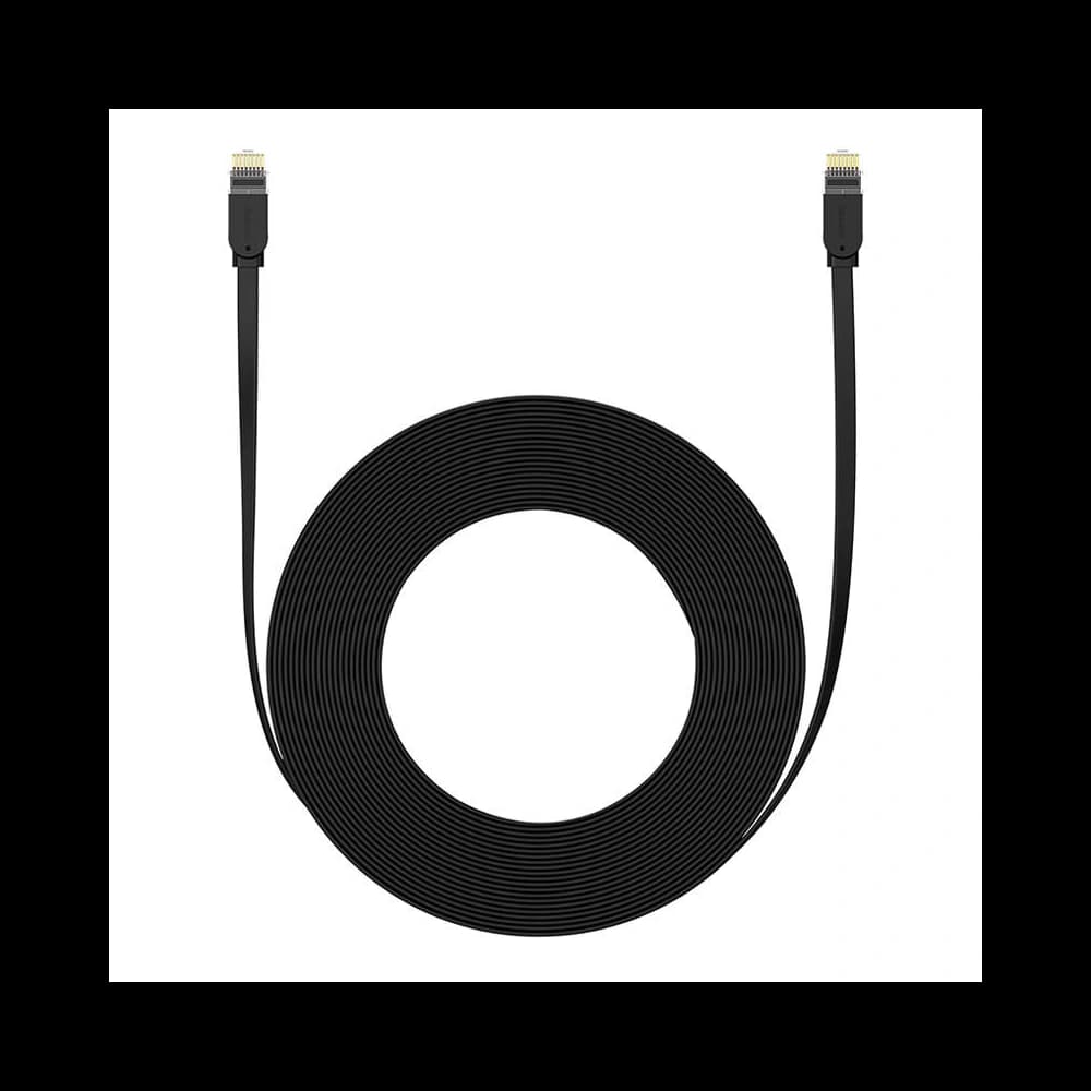 Netzwerkkabel Baseus Ethernet RJ45, Cat.6, 12 Meter (schwarz) - 3