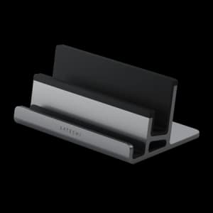 Aluminium-Ständer Satechi Dual Vertical Laptop Stand für Laptop und iPad (Space Gray)