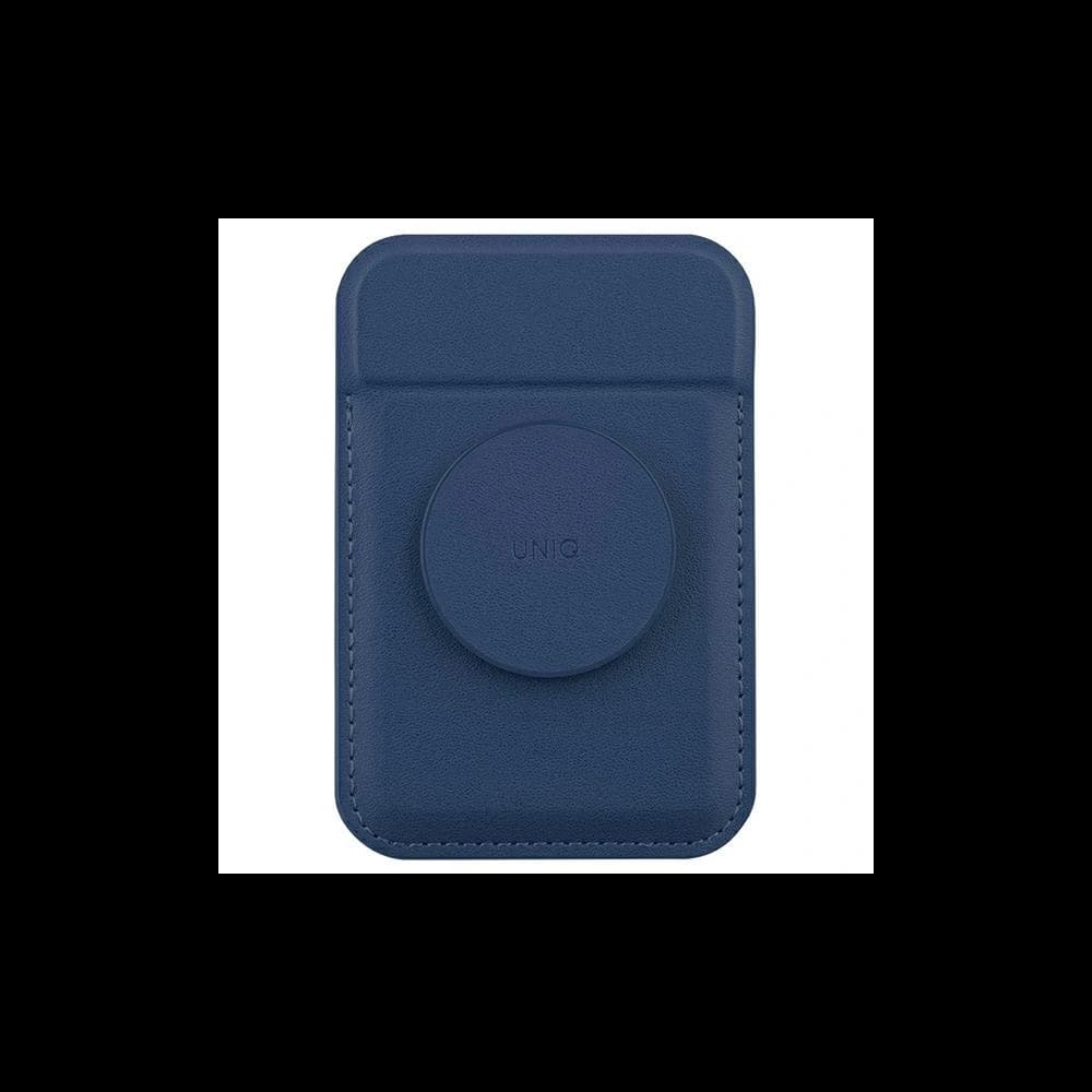UNIQ Flixa magnetisches Kartenetui mit MagSafe-Stütze navy blue - 1