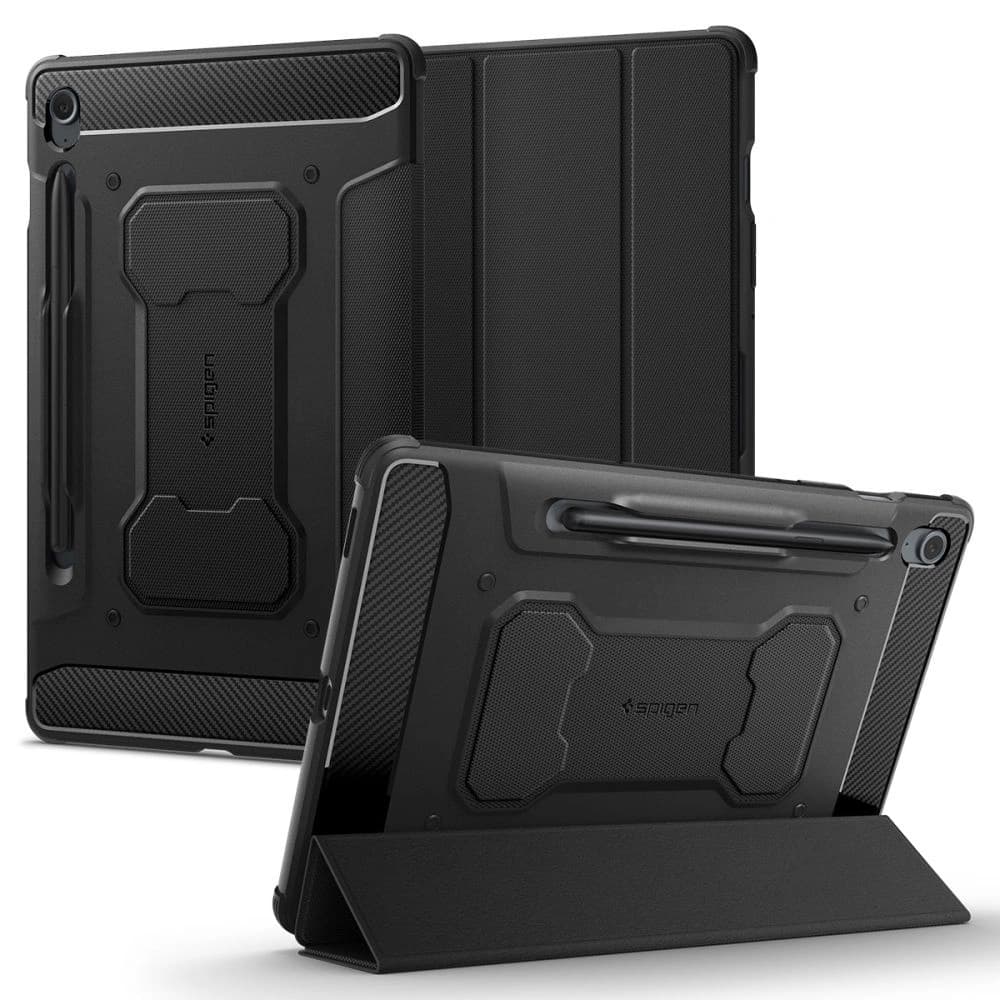 Case Spigen Rugged Armor Pro Samsung Galaxy Tab S9 FE / S10 Lite Schwarz - 1