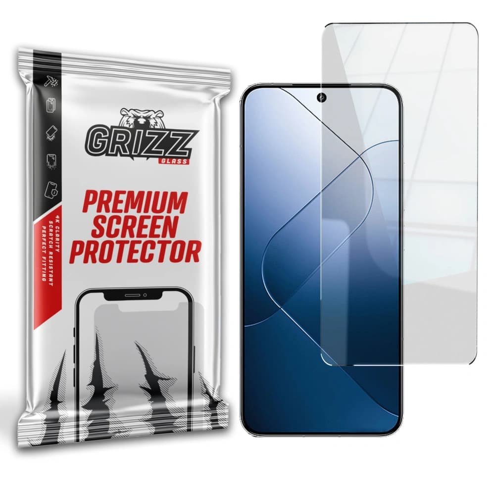 Hybriertes Glas GrizzGlass HybridGlass für Xiaomi 14 - 1
