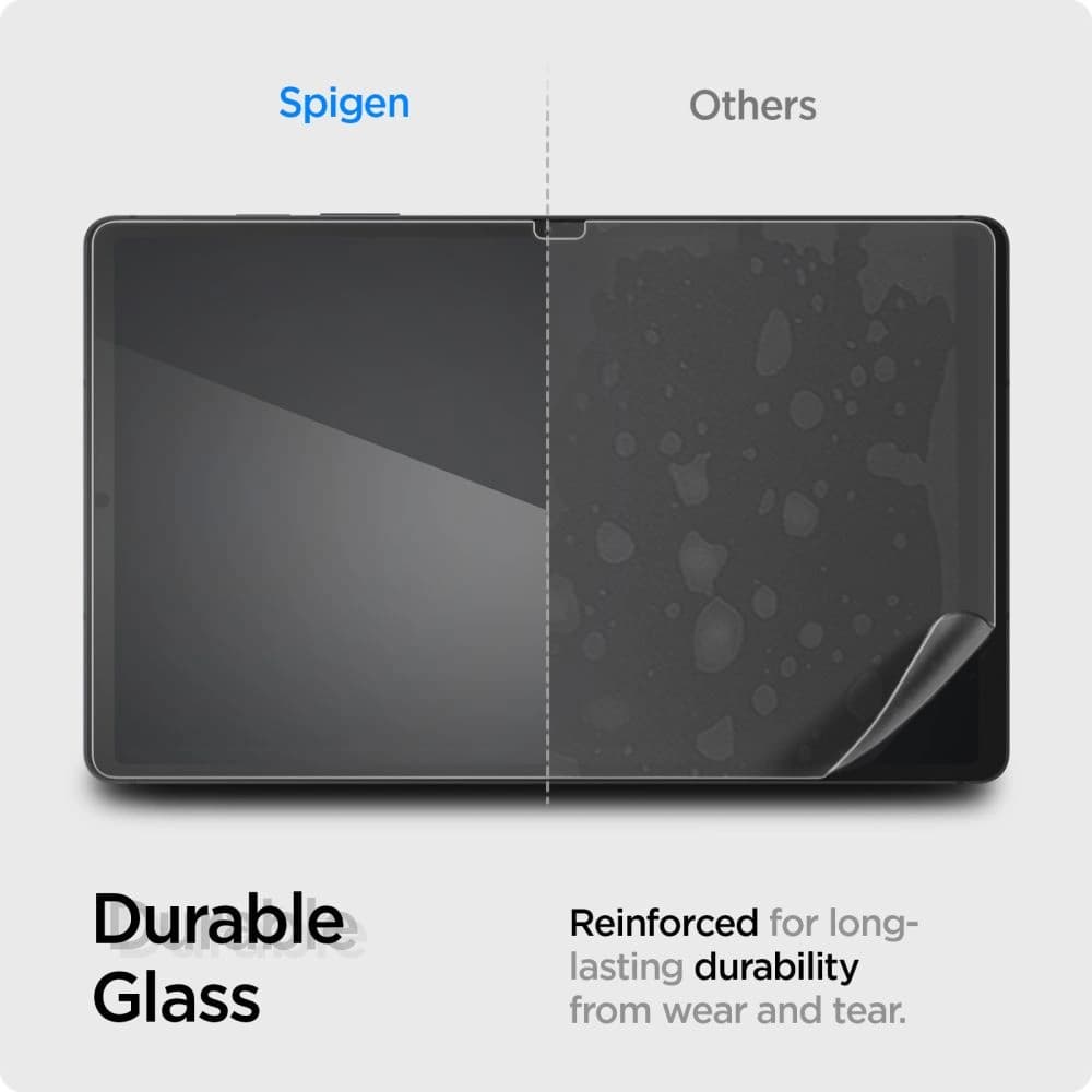 Gehärtetes Glas Spigen GLAS.tR Slim Samsung Galaxy Tab S9 FE Clear - 8