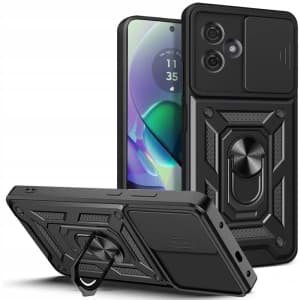 Case Tech-Protect CamShield Pro Motorola Moto G54 5G Schwarz