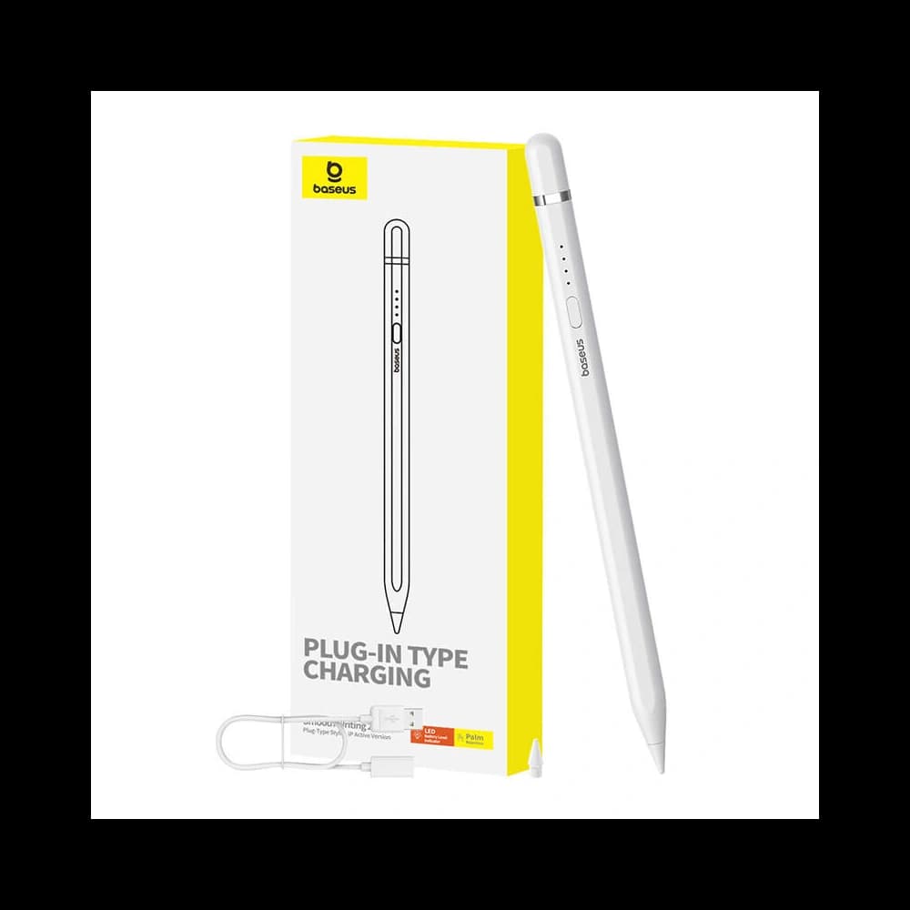 Aktiver Stift Baseus Smooth Writing Series mit Plug-in Lightning-Ladung (Weiß) - 5