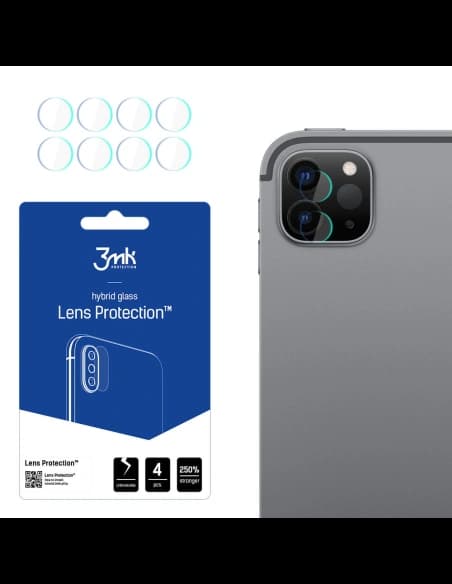 3MK Lens Protection Apple iPad Pro 12.9 2021 5 Gen [4 PACK]