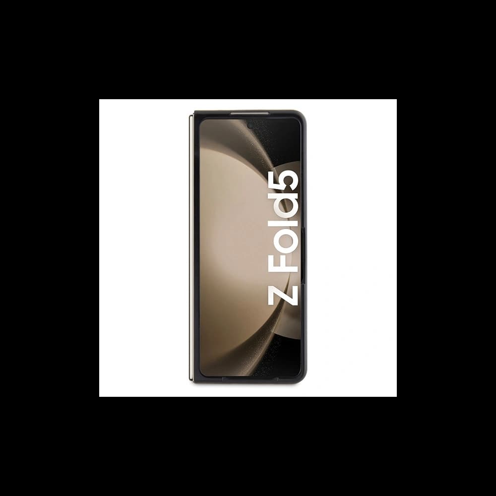 Case Karl Lagerfeld KLHCZFD5SAPKINPK Samsung Galaxy Z Fold5 Hardcase Saffiano Monogram Ikonik Pin schwarz/black - 4