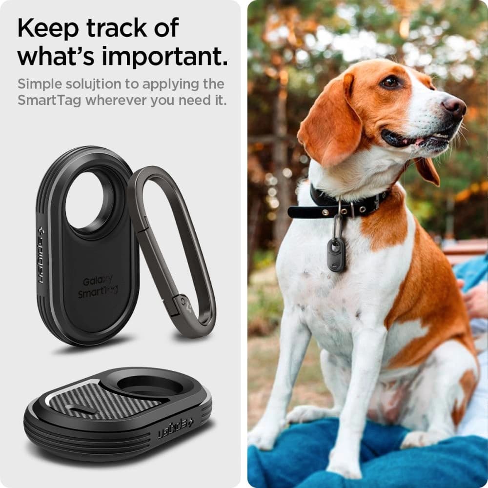 Case Spigen Rugged Armor Samsung Galaxy SmartTag2 Matt Schwarz - 11