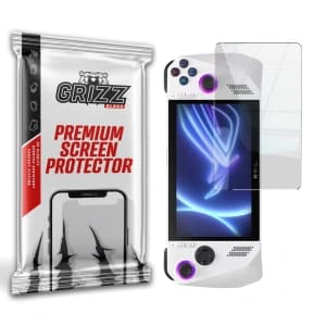 Hybriertes Glas GrizzGlass HybridGlass für Asus Rog Ally