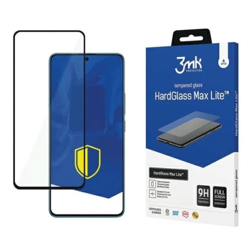 Gehärtetes Glas 3MK HardGlass Max Lite Xiaomi Redmi Note 13 4G schwarz/black