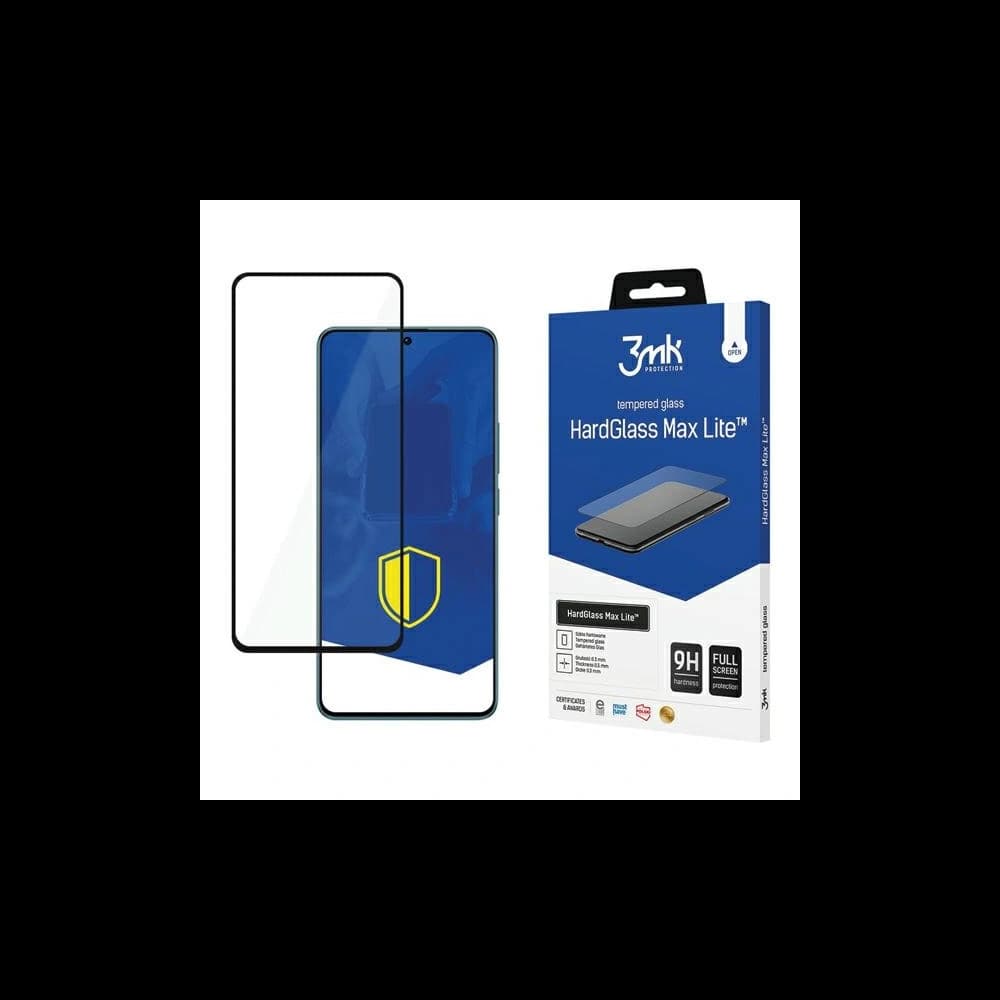 3MK HardGlass Max Lite Xiaomi Redmi Note 13 4G black - 1