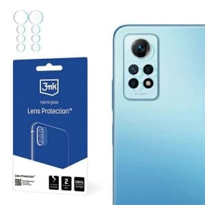 Hybridglas für die Kameraobjektiv 3MK Lens Protection Xiaomi Redmi Note 12 Pro 4G [4 PACK]