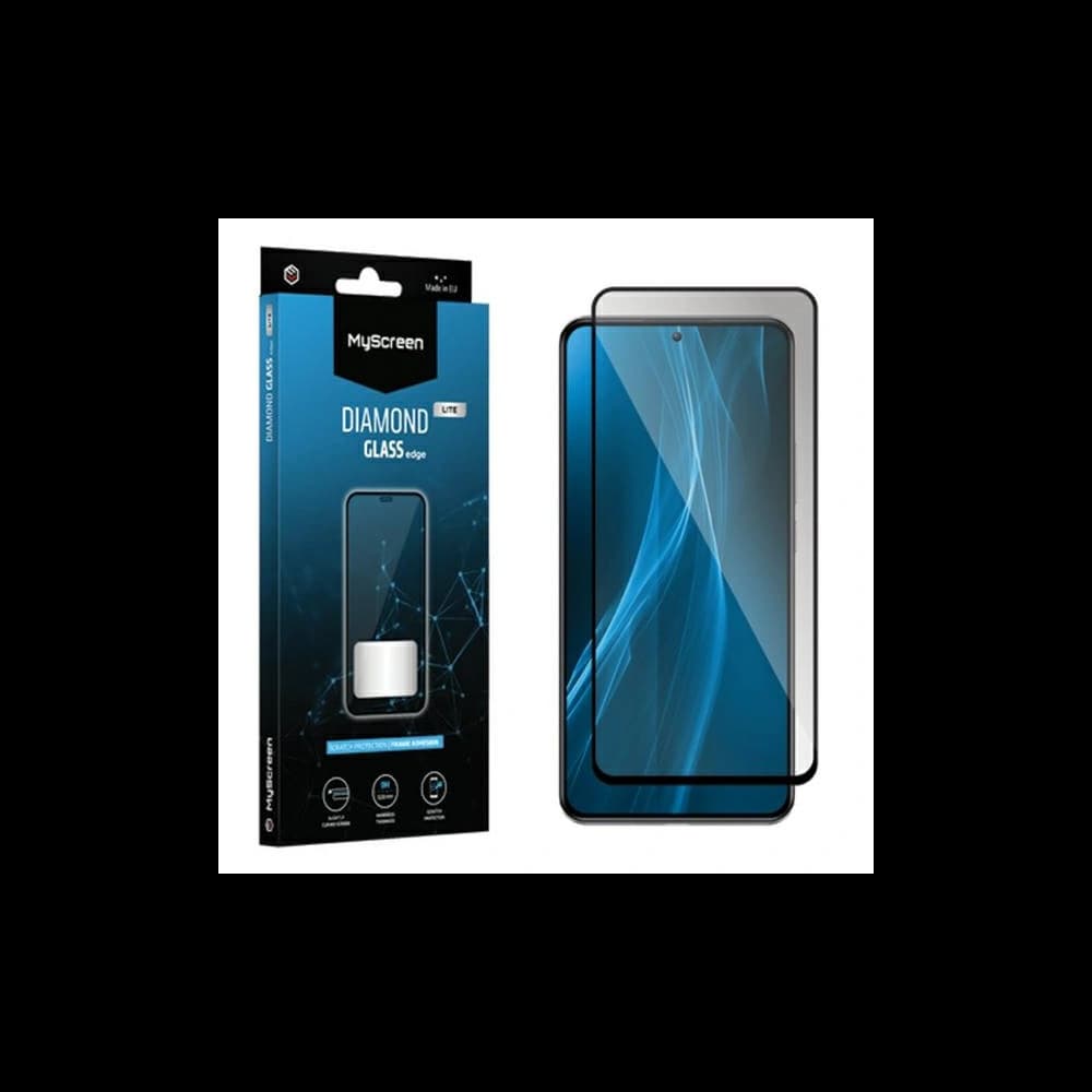 MyScreen Diamond Glass Edge Lite Full Glue OnePlus Nord CE 3 Lite black  - 1