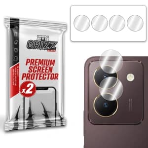 Glas für die Kamera GrizzGlass HybridGlass für Vivo Y27s