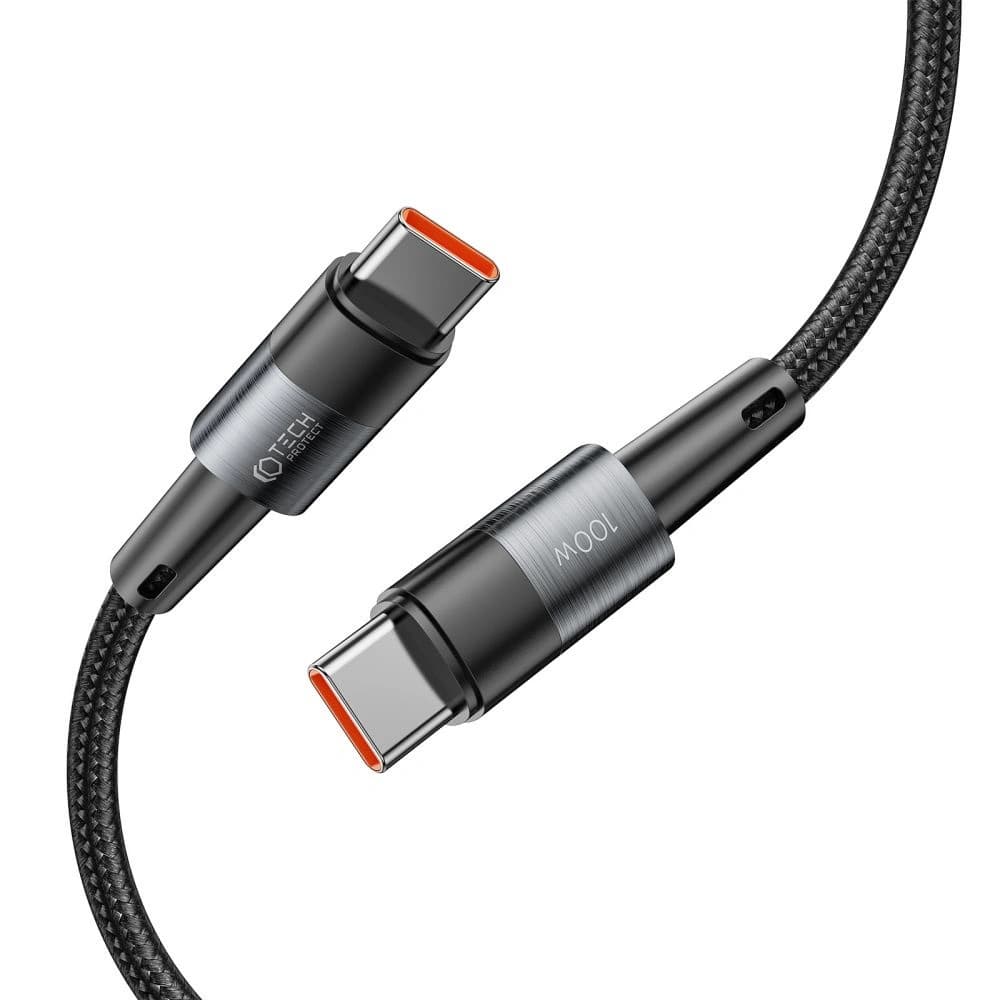Tech-Protect Ultraboost cable USB-C, PD, 100W, 5A, 300cm Grey - 3