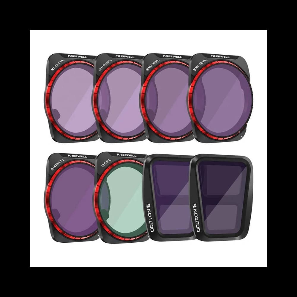Set von 8 Filtern Freewell All Day DJI Air 3 - 1