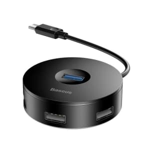 Hub 4in1 USB-C to USB 3.0 + 3x USB 2.0 Baseus 15cm Black