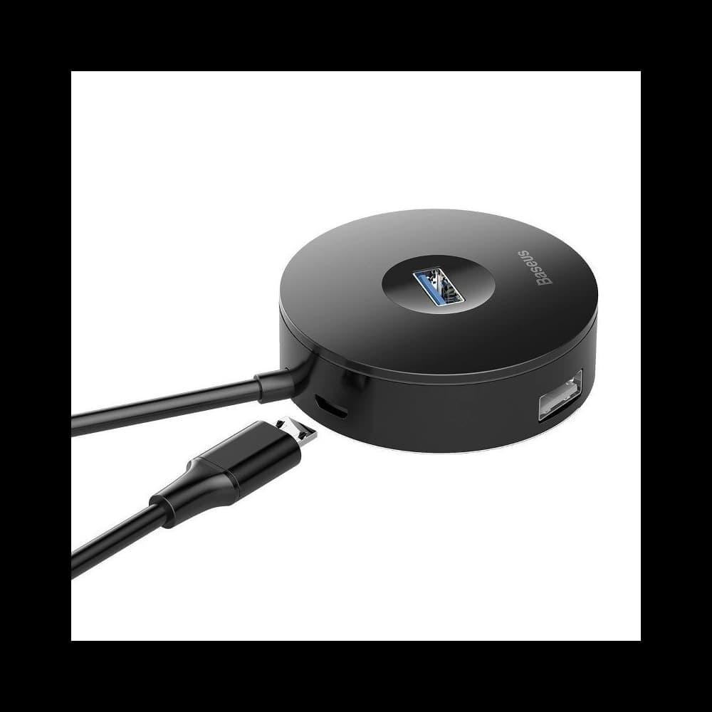 Hub 4in1 USB-C to USB 3.0 + 3x USB 2.0 Baseus 15cm Black - 4