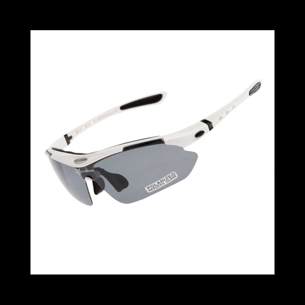 Rockbros 10142 cycling glasses with photochromes (white) - 1