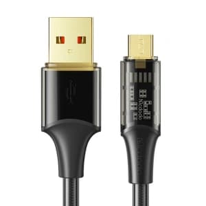 Kabel Mcdodo CA-2100 USB-A / microUSB, QC4, 3A, 1.2m (schwarz)
