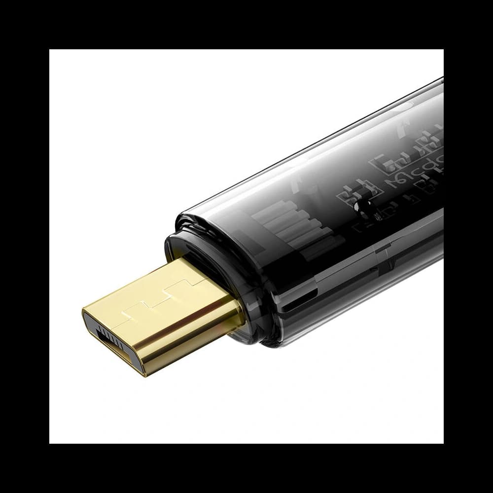 Mcdodo CA-2100 cable USB-A / microUSB, QC4, 3A, 1.2m (black) - 2