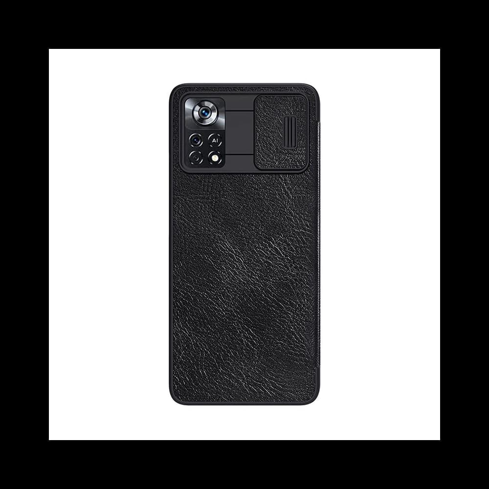 Nillkin Qin Leather Pro Xiaomi Poco X4 Pro 5G (black) - 1