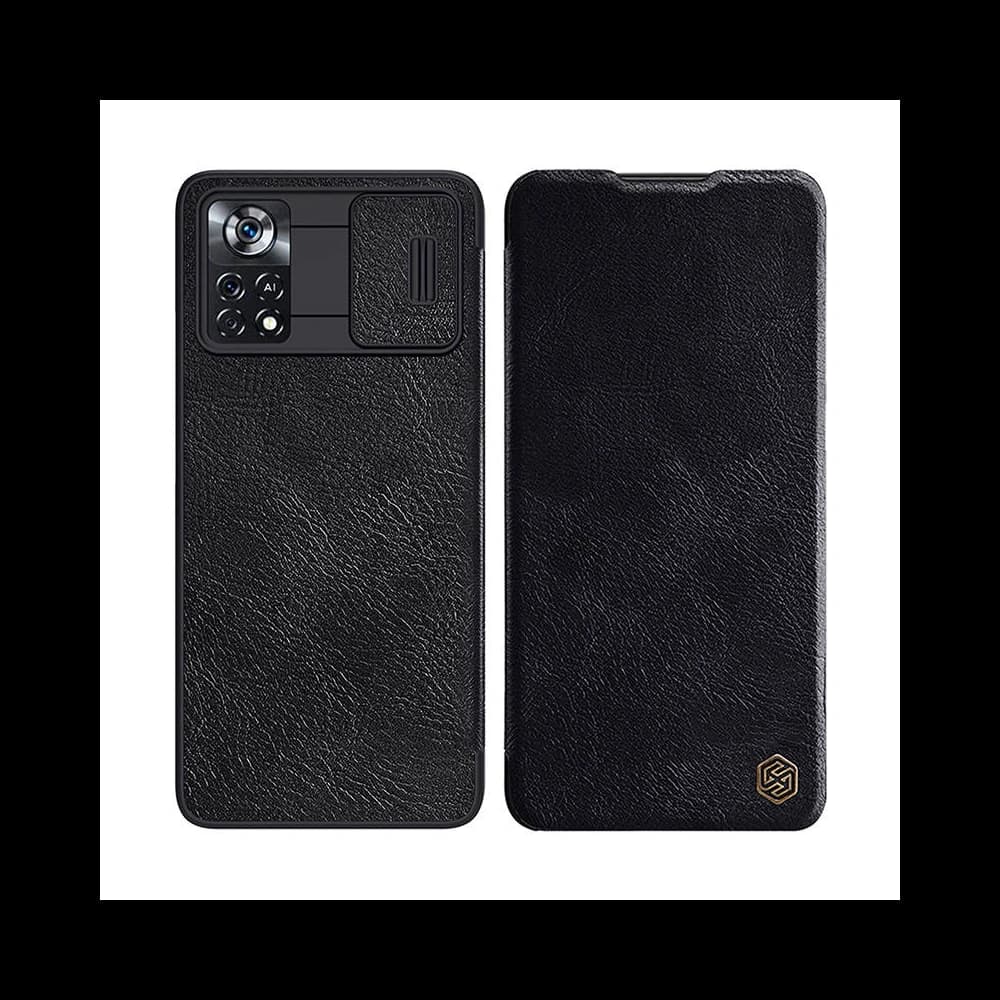 Nillkin Qin Leather Pro Xiaomi Poco X4 Pro 5G (black) - 3