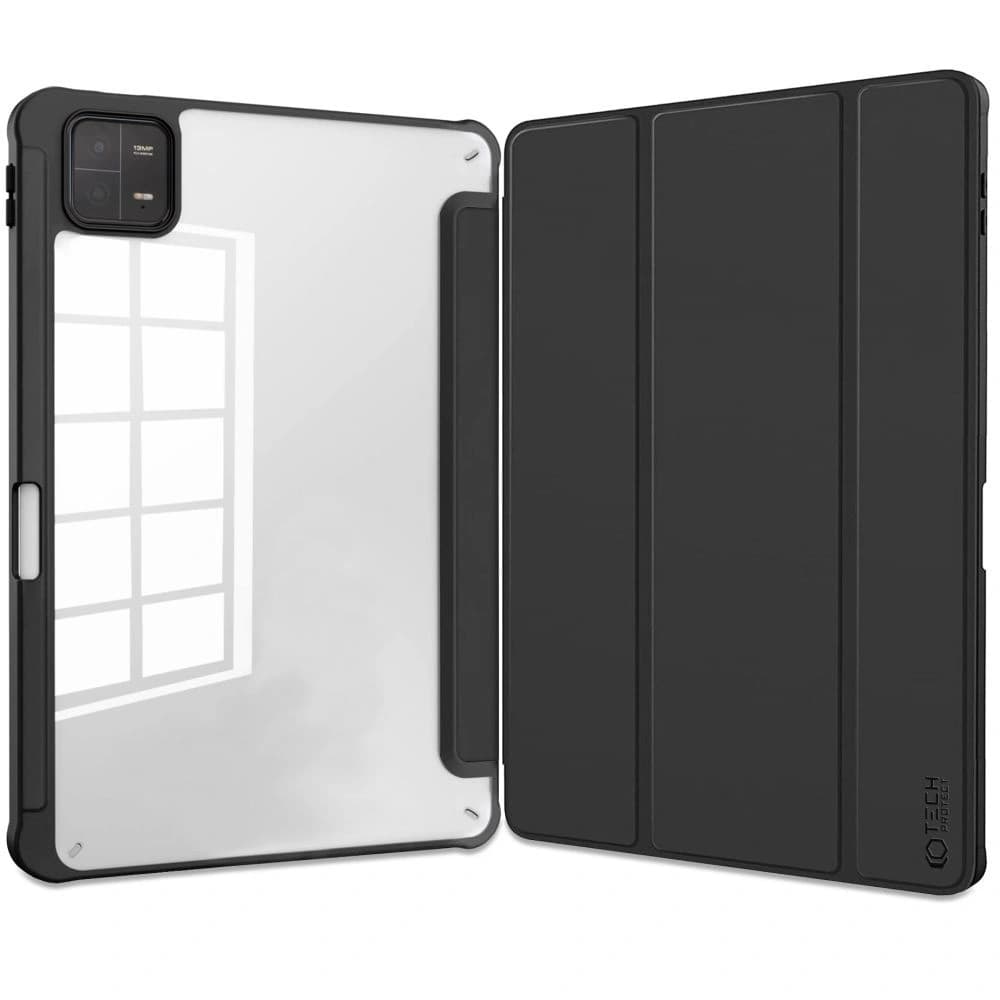 Case Tech-Protect SmartCase Pen Hybrid Xiaomi Pad 6 Max Schwarz - 1