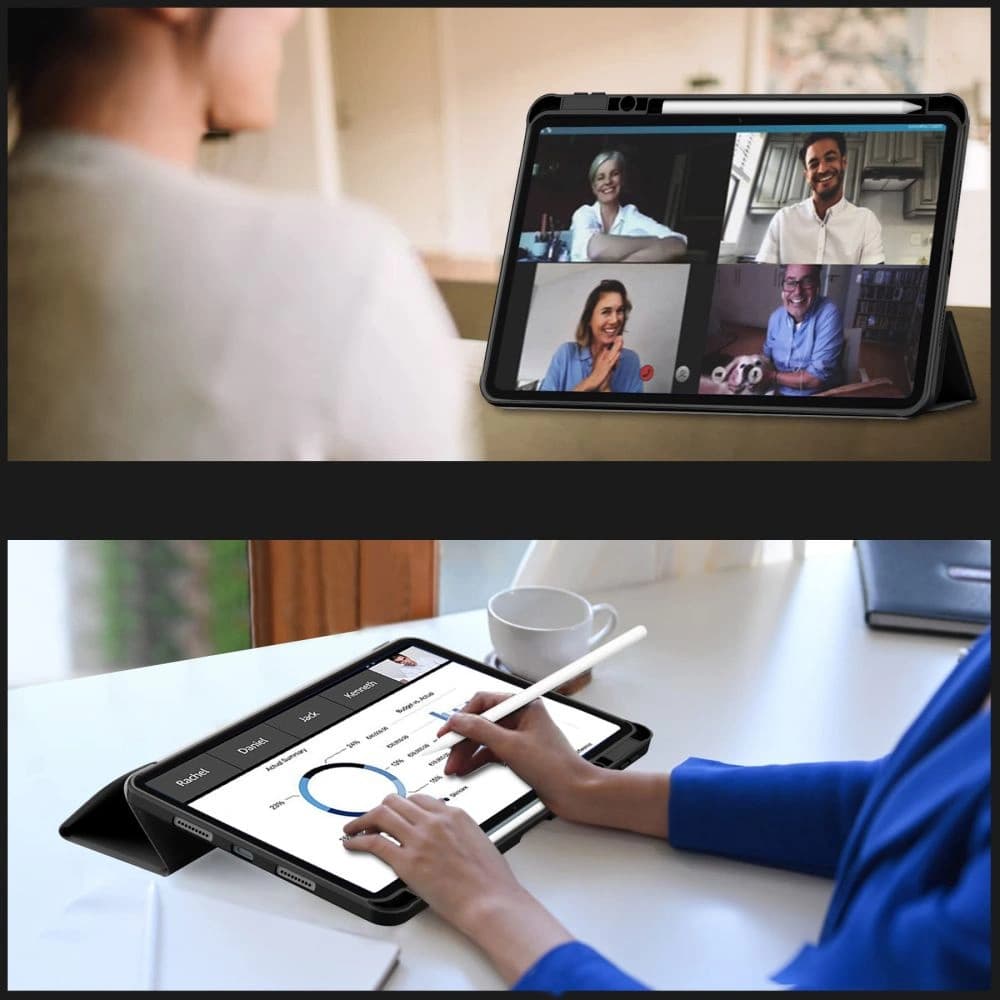 Case Tech-Protect SmartCase Pen Hybrid Xiaomi Pad 6 Max Schwarz - 6