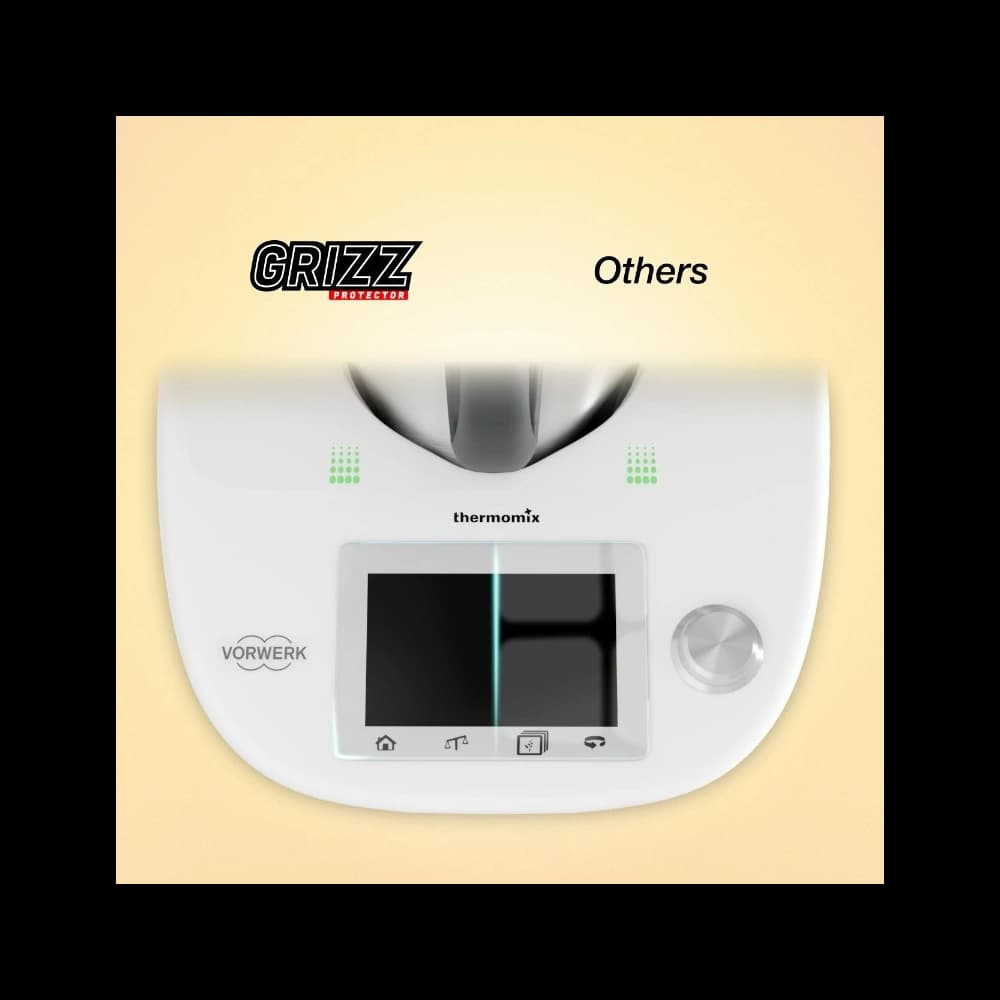 GrizzGlass PaperScreen Thermomix TM5 [2in1] - 2