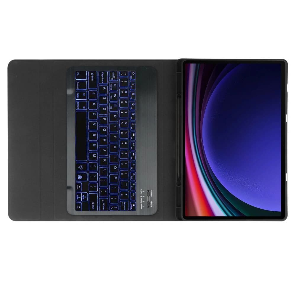 Case mit Tastatur Tech-Protect SmartCase Pen Samsung Galaxy Tab S9 FE+ Plus Schwarz - 4