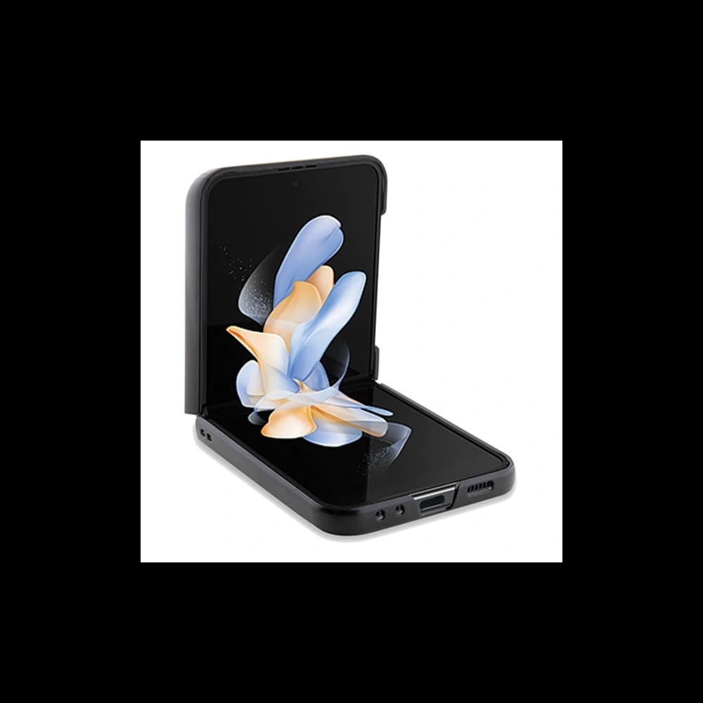 Case BMW BMHCZF5SLLBK Samsung Galaxy Z Flip5 Leder Heißprägung schwarz/black - 4