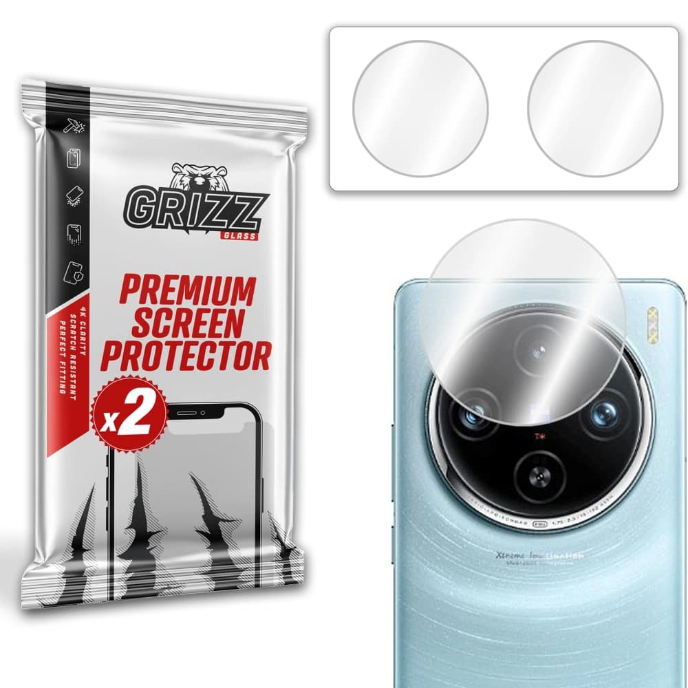GrizzGlass HybridGlass Camera Vivo X100 Pro - 1