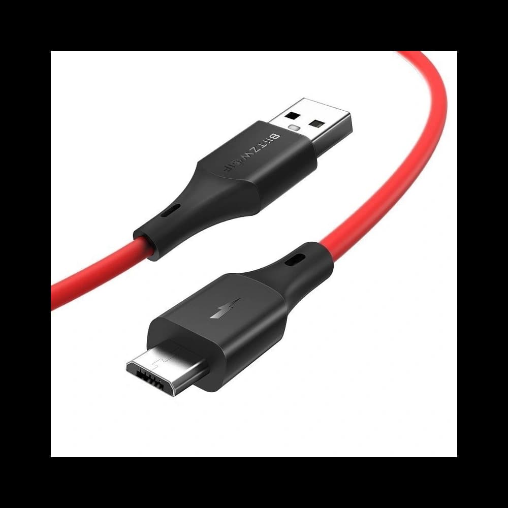 Micro USB Cable BlitzWolf BW-MC13 2A 1m Red - 2