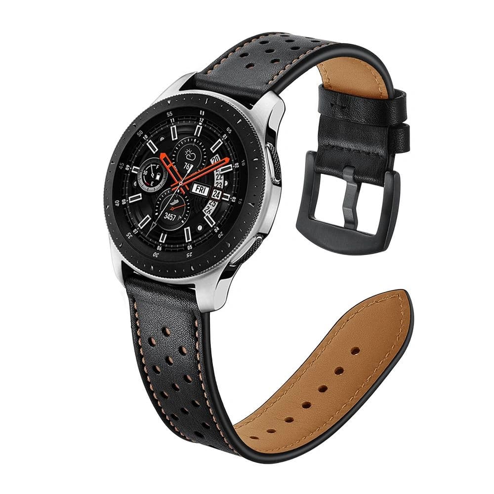 Tech-Protect Leather Samsung Galaxy Watch 42mm Black - 3
