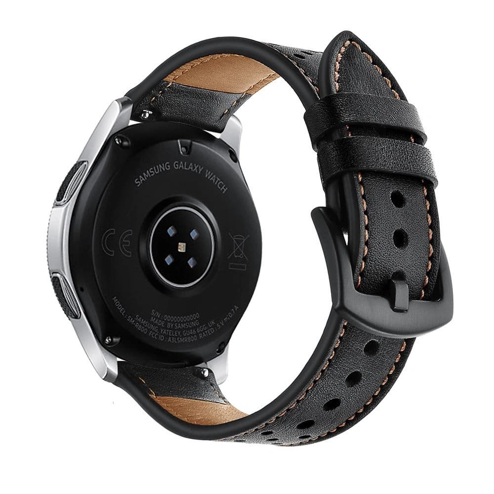 Tech-Protect Leather Samsung Galaxy Watch 42mm Black - 4