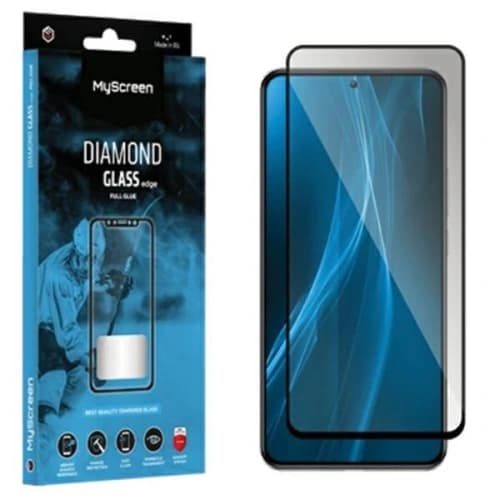 Hartglas MyScreen Diamond Glass Edge Full Glue Samsung Galaxy A25 5G schwarz/black