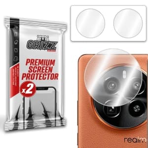 Glas für die Kamera GrizzGlass HybridGlass Kamera für Realme GT5 Pro