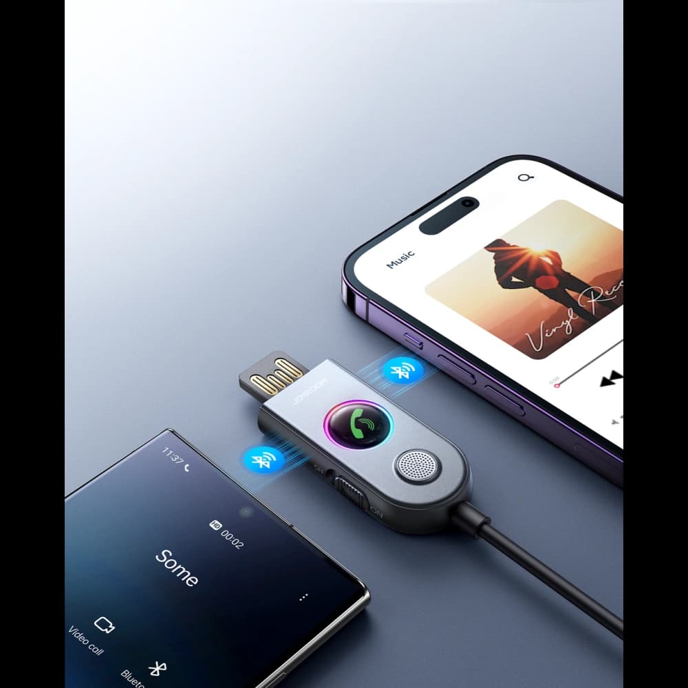 Joyroom JR-CB6 in-car wireless receiver grey - 10