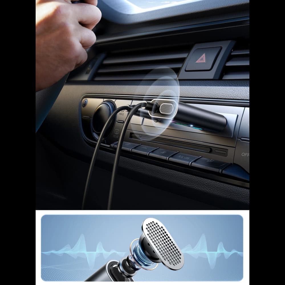 Funkfreier Autoempfänger Joyroom JR-CB7 grau - 11