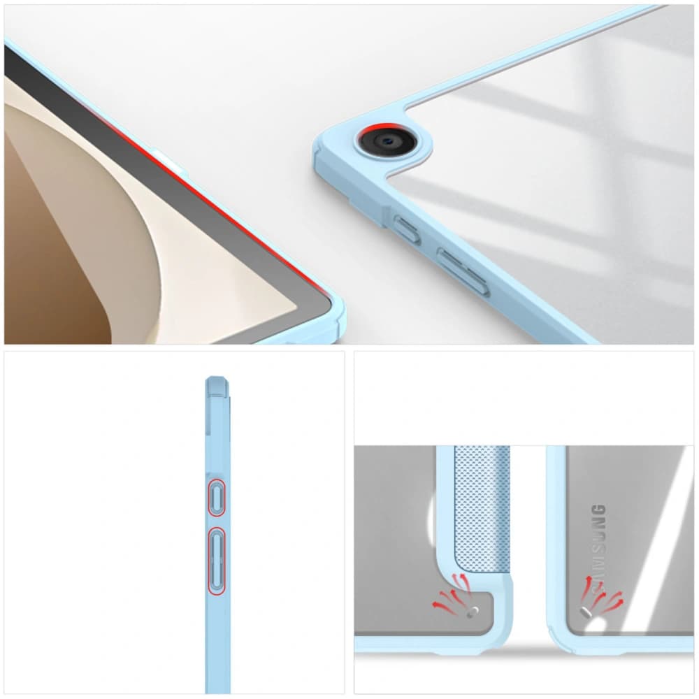 Case Dux Ducis Toby Samsung Galaxy Tab A9+ Plus blau - 7