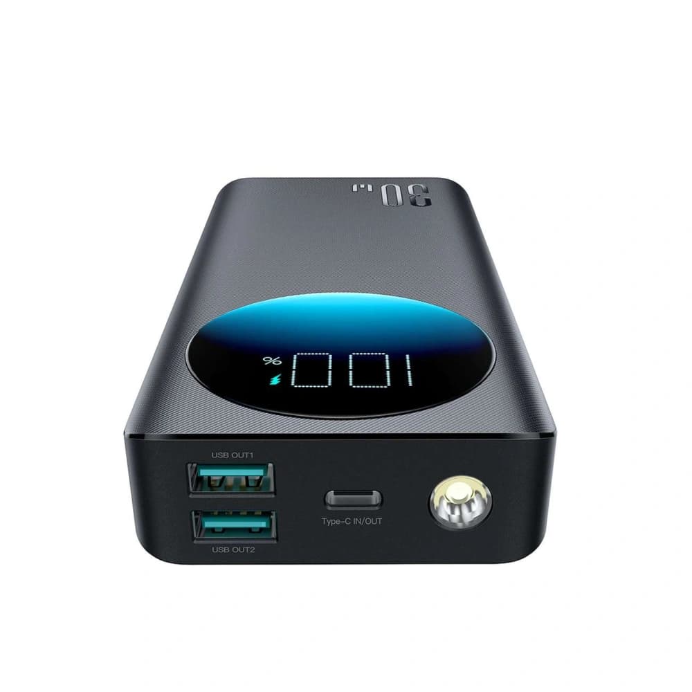 Joyroom JR-PBF03 powerbank 30000mAh 30W + USB-A / USB-C cable 25cm black - 3